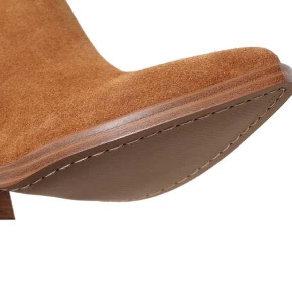 NEW Marc Fisher LTD Gadri Bootie Suede Natural Size 9M     3059 - Picture 9 of 16